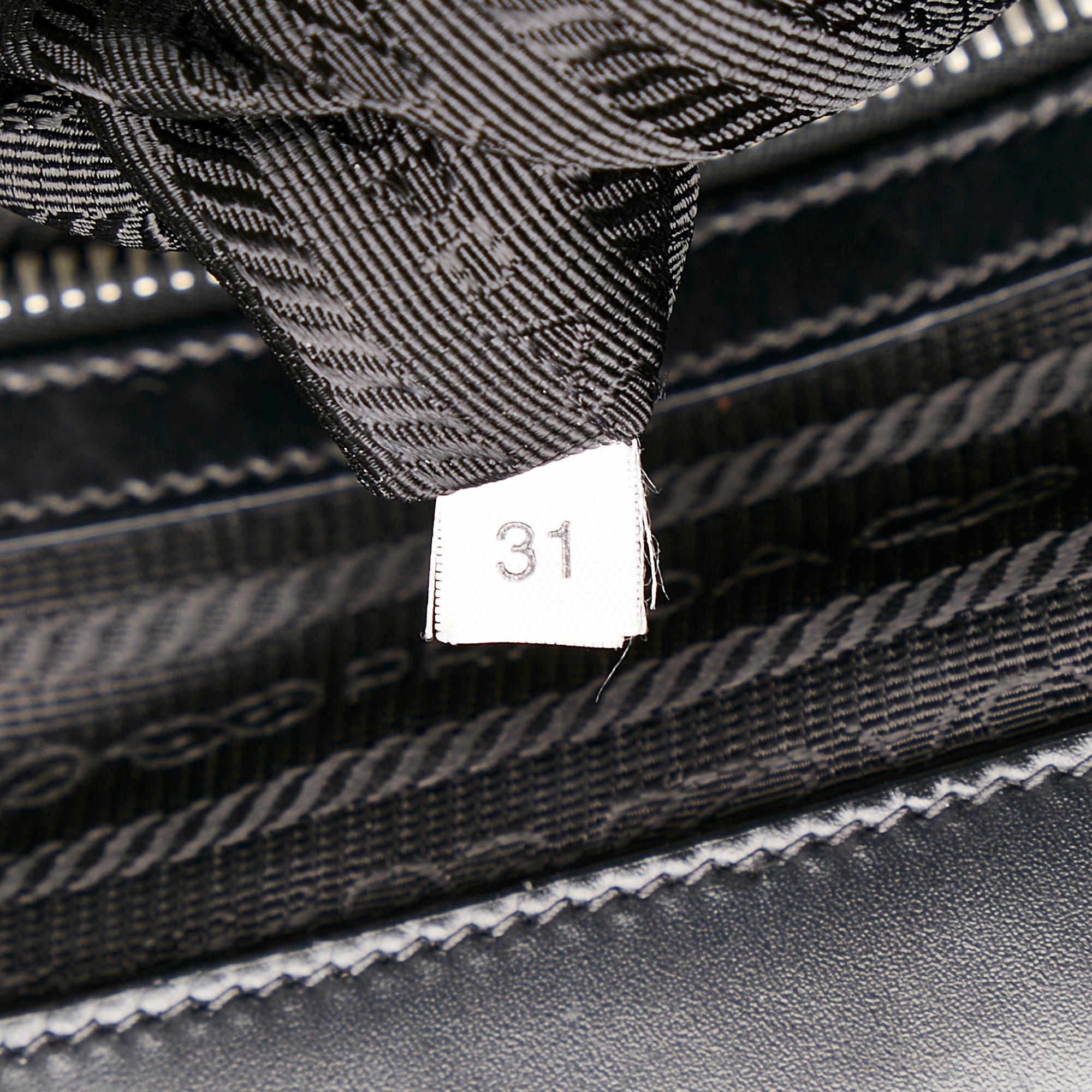 Prada Canapa Logo Canvas Handbag (SHG-30677)