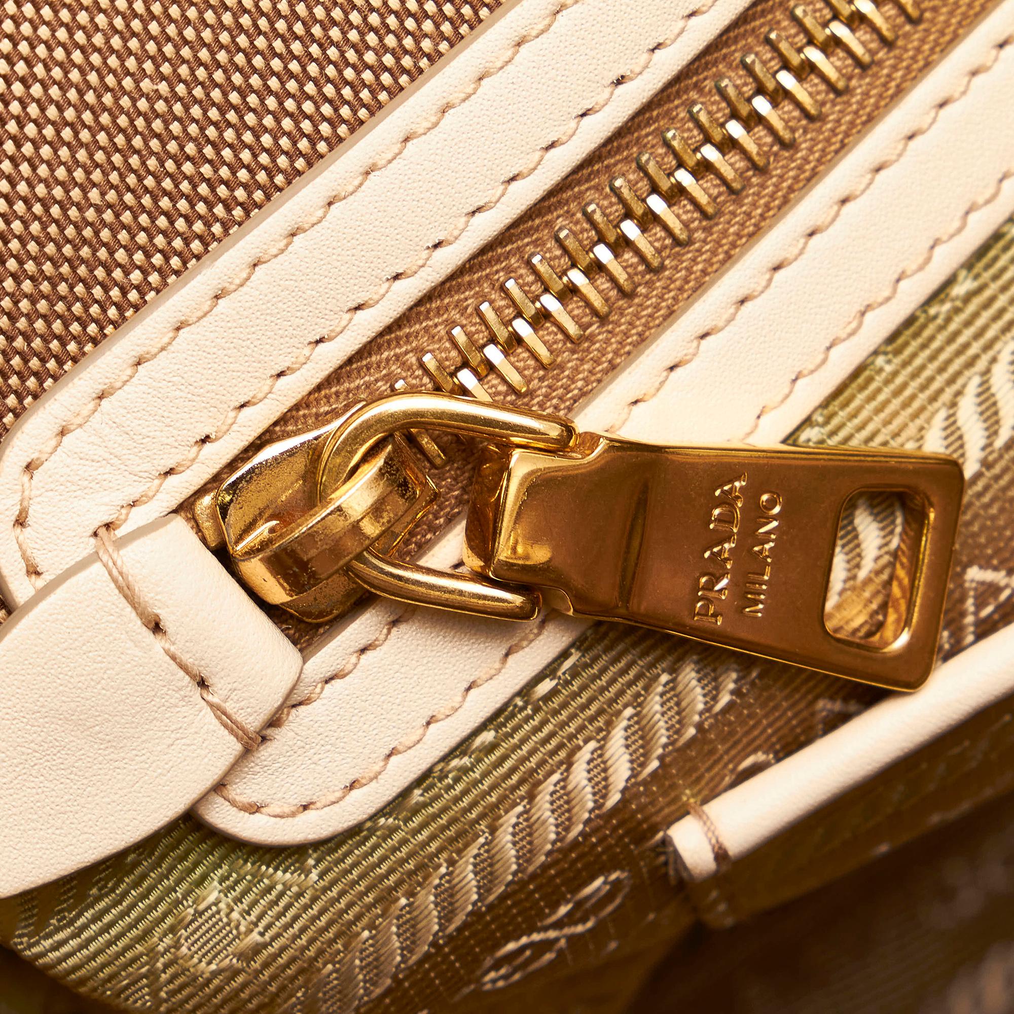 Prada Canapa Logo Canvas Handbag (SHG-32222)