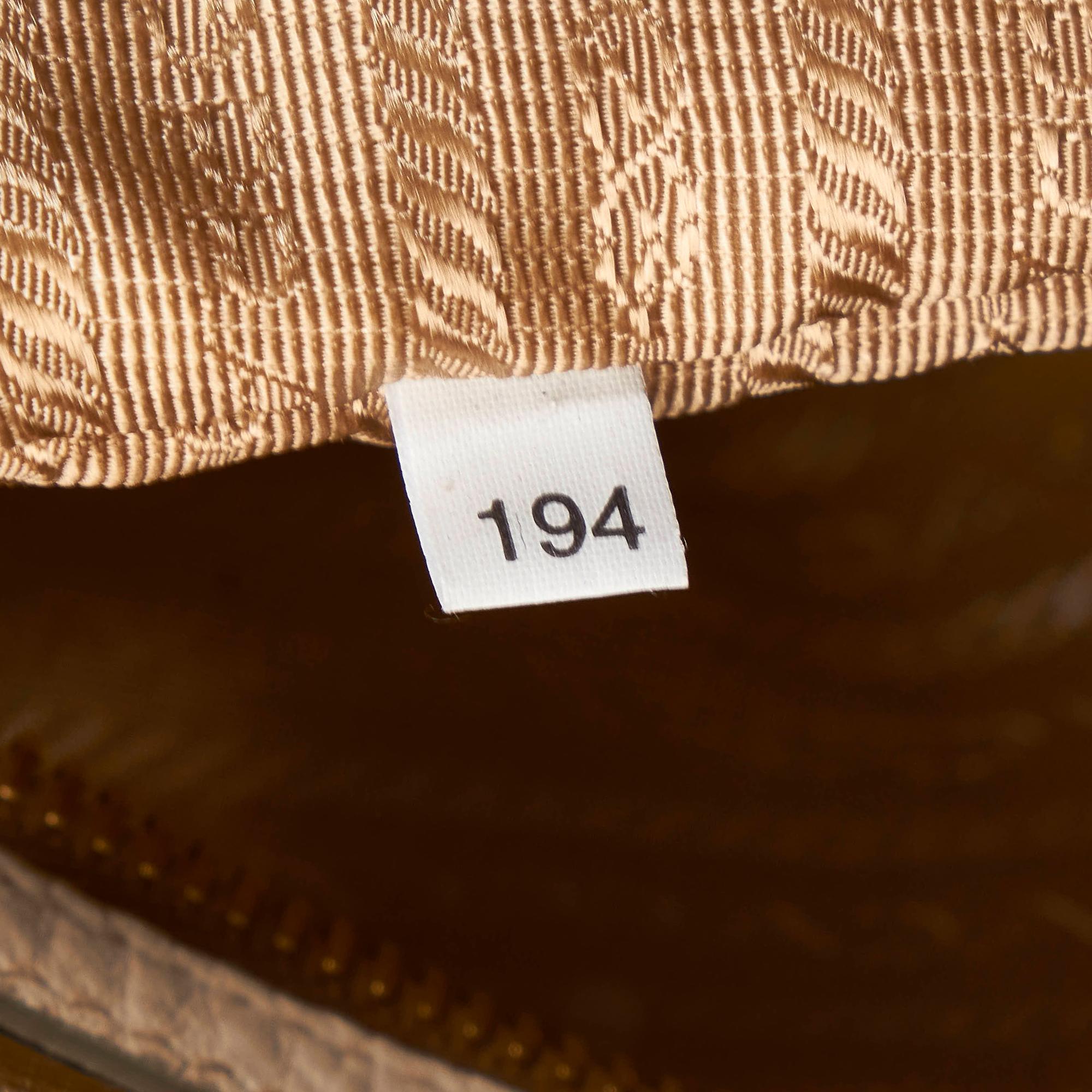 Prada Canapa Logo Canvas Shoulder Bag (SHG-32655)