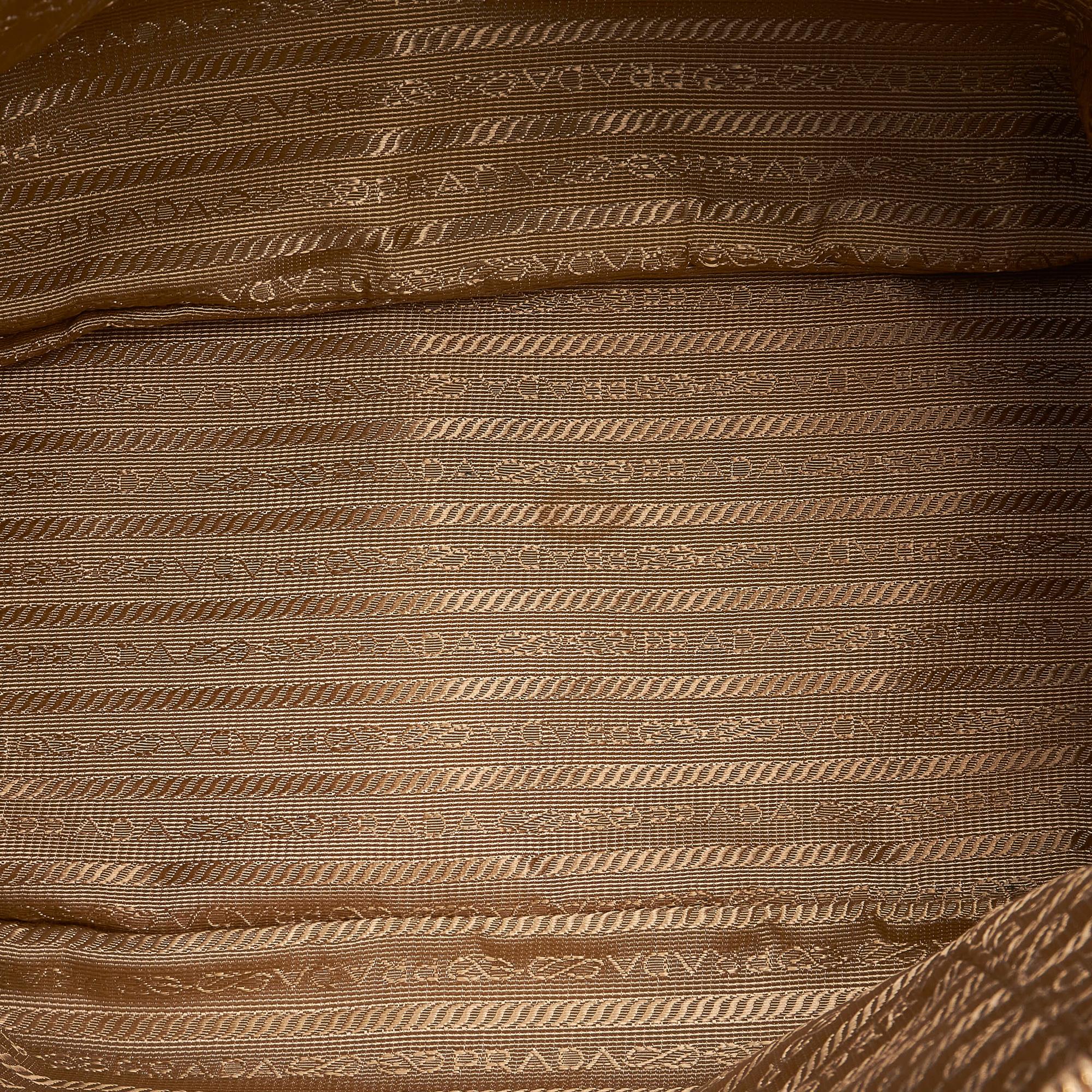 Prada Canapa Logo Canvas Shoulder Bag (SHG-32655)