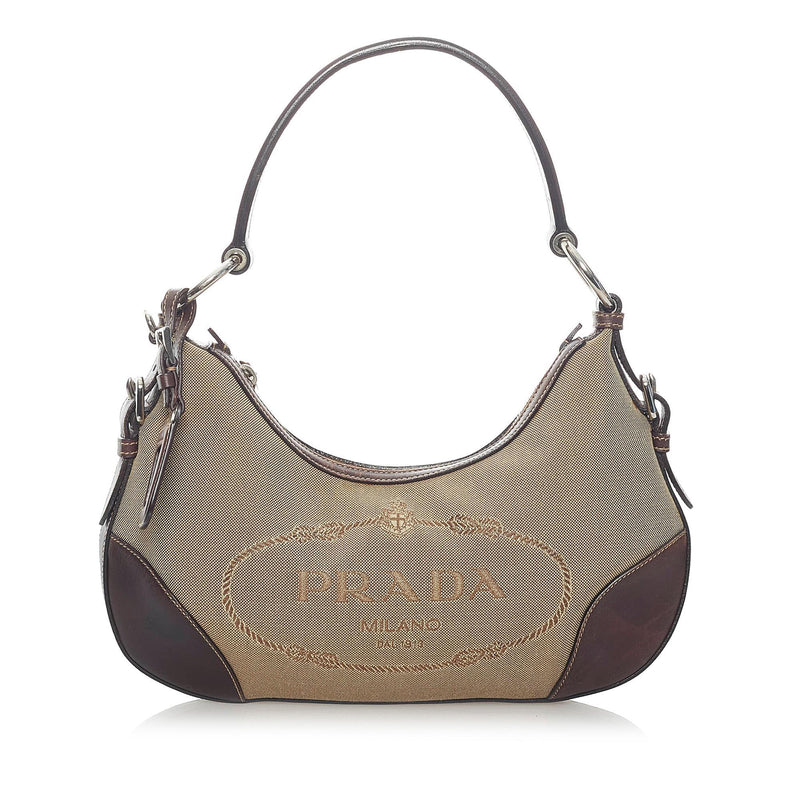 Prada Women's Logo Shoulder Bag