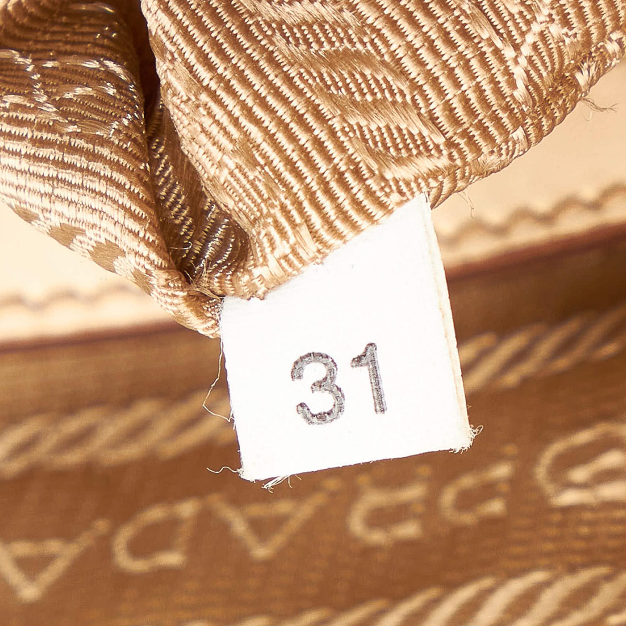 Prada Canapa Logo Canvas Tote Bag (SHG-32200)