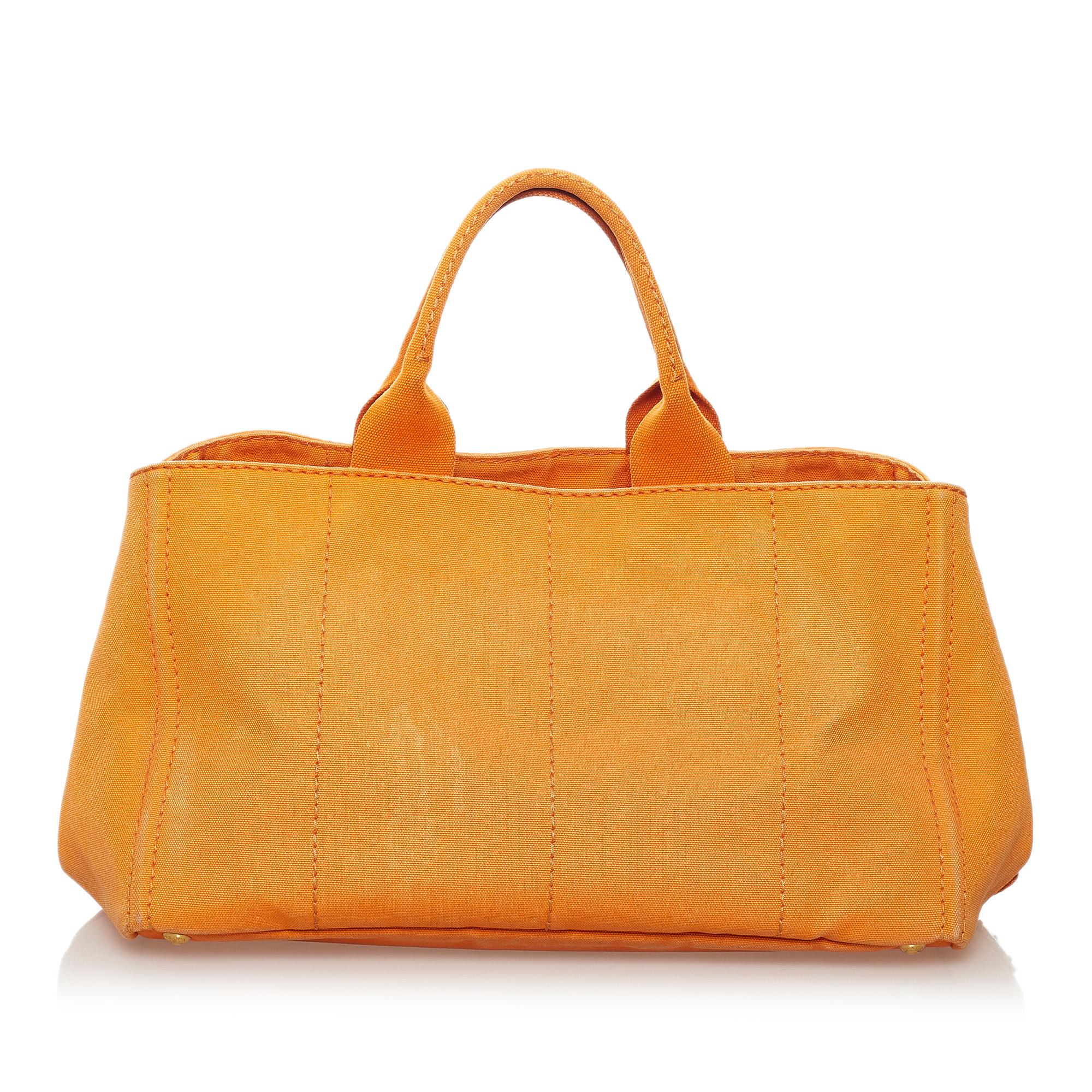 Prada Canapa Logo Canvas Tote (SHG-32202)