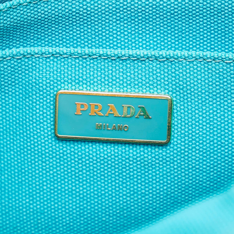 Prada Canapa Logo Handbag (SHG-35201)