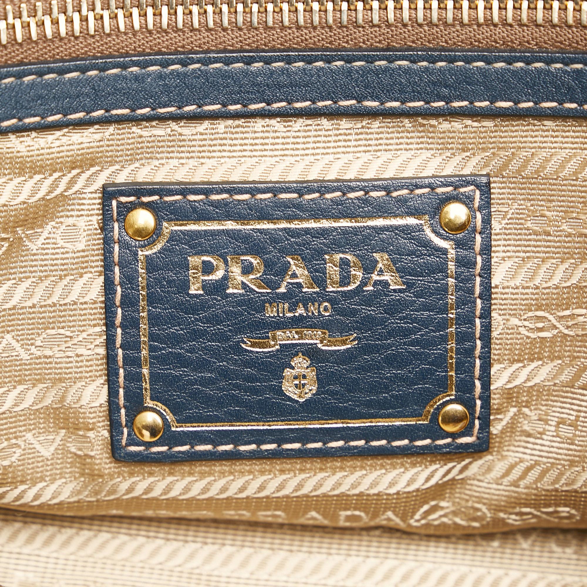 Prada Canapa Logo Satchel (SHG-qNnA1I)