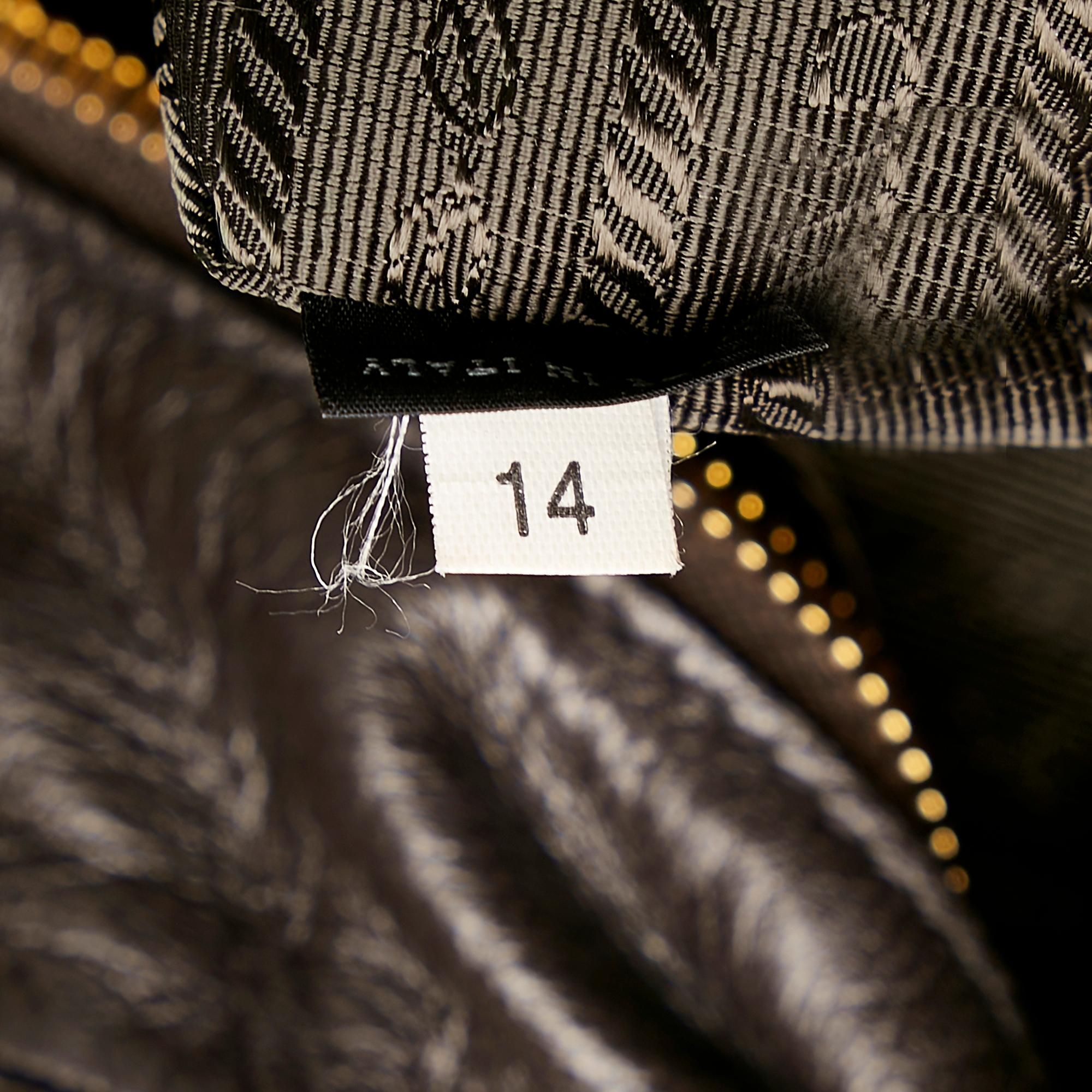 Prada Canapa Logo Tessuto Satchel (SHG-32714)