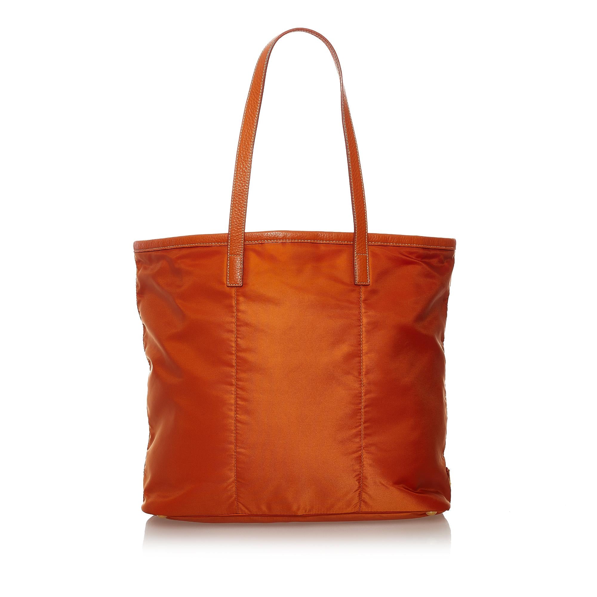 Prada Canapa Logo Tessuto Tote Bag (SHG-32811)