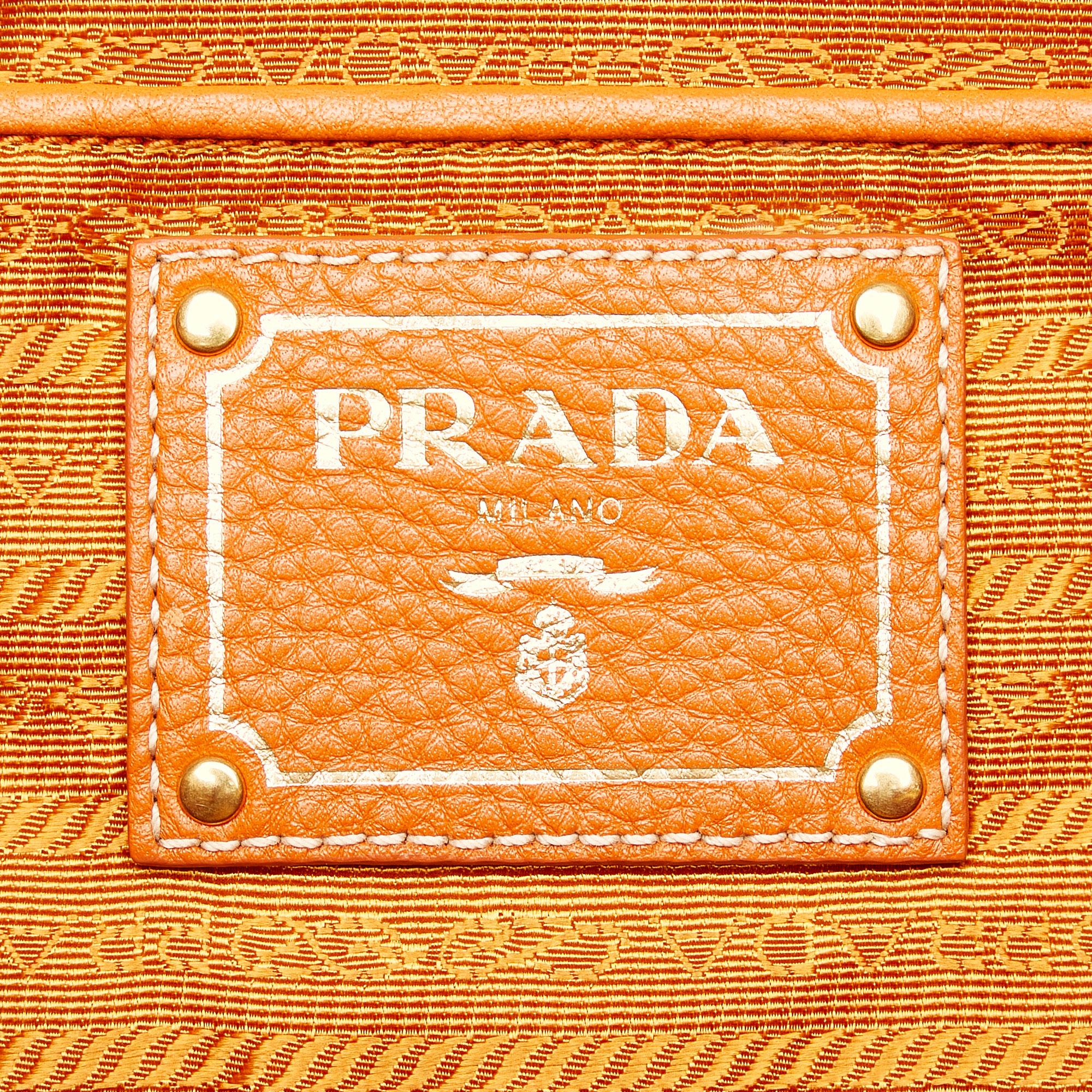 Prada Canapa Logo Tessuto Tote Bag (SHG-32811)