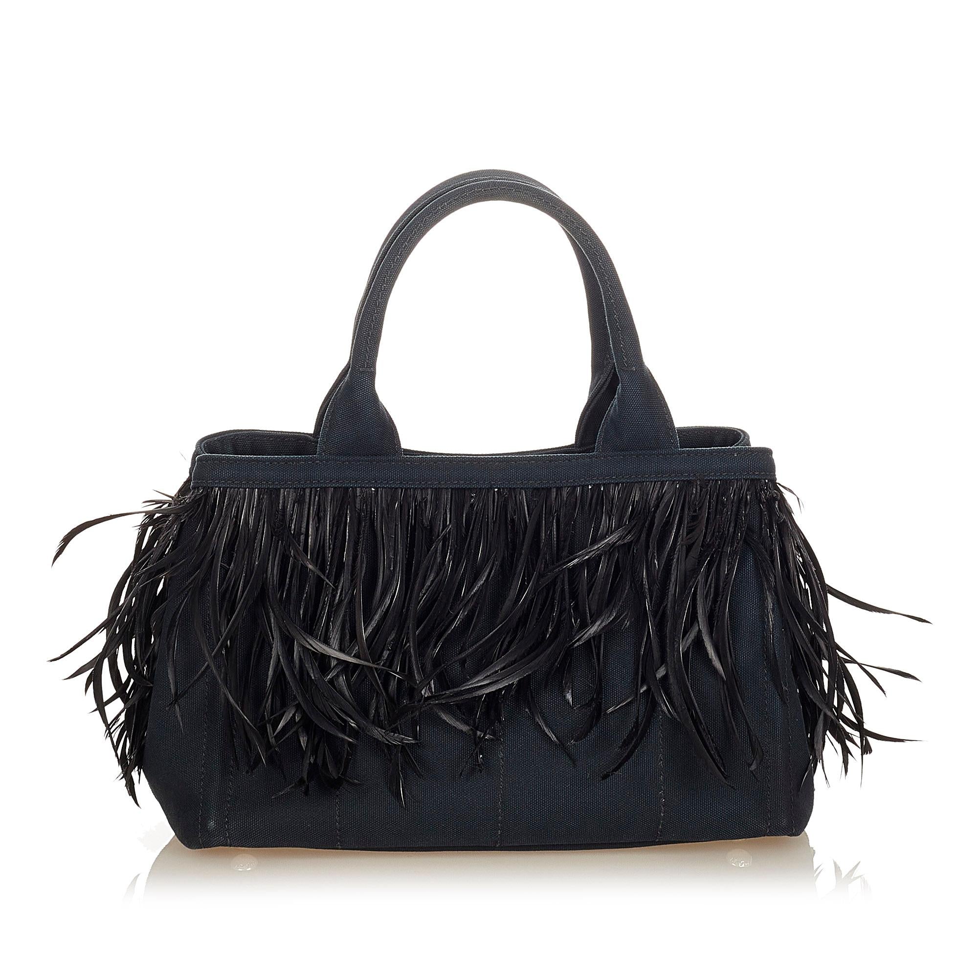 Prada Canapa Satchel (SHG-37592)
