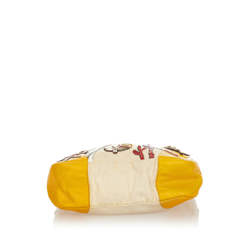 Prada Canapa Sea Life Tote Bag (SHG-25208)