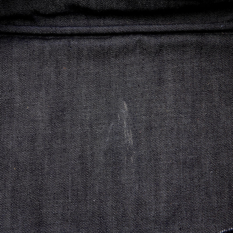 Prada Canapa Studded Denim Tote Bag (SHG-26862)