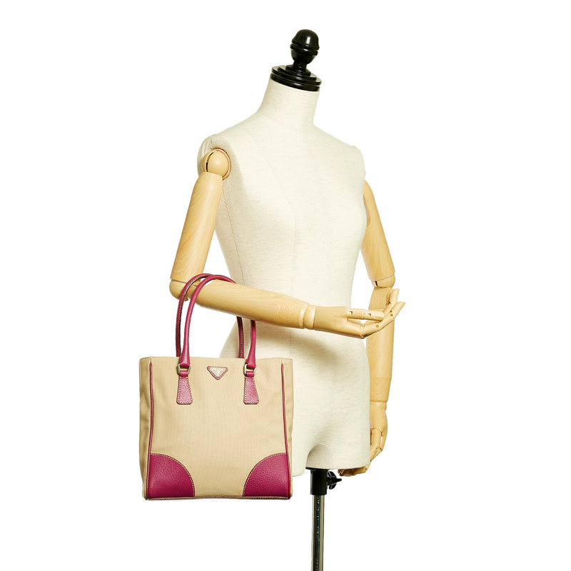 Prada Canvas Handbag (SHG-28082)