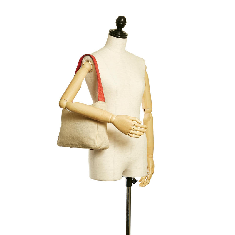 Prada Canvas Shoulder Bag (SHG-28738)