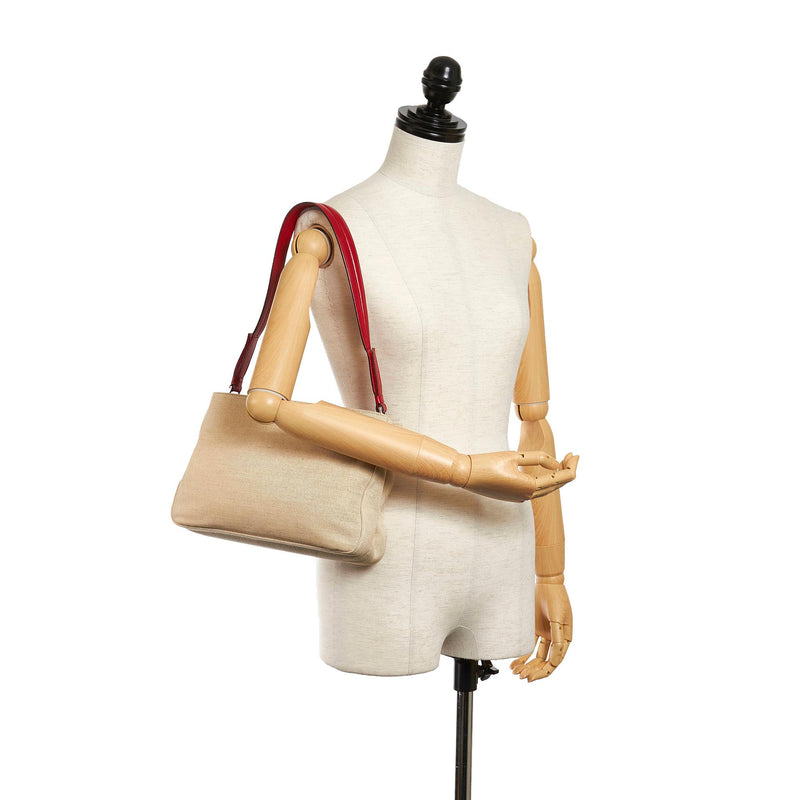 Prada Canvas Shoulder Bag (SHG-29997)