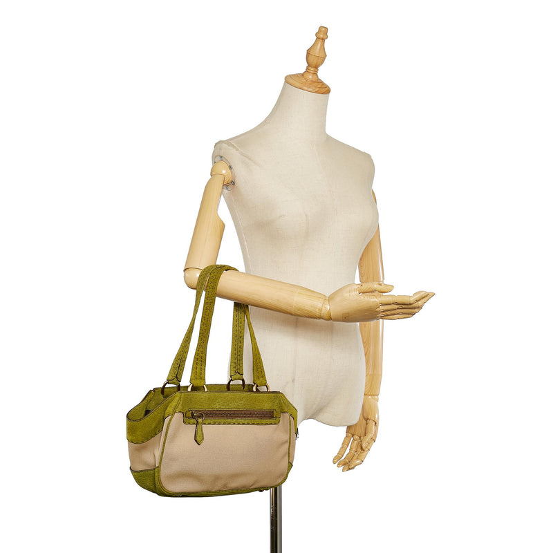 Prada Canvas Shoulder Bag (SHG-31926)