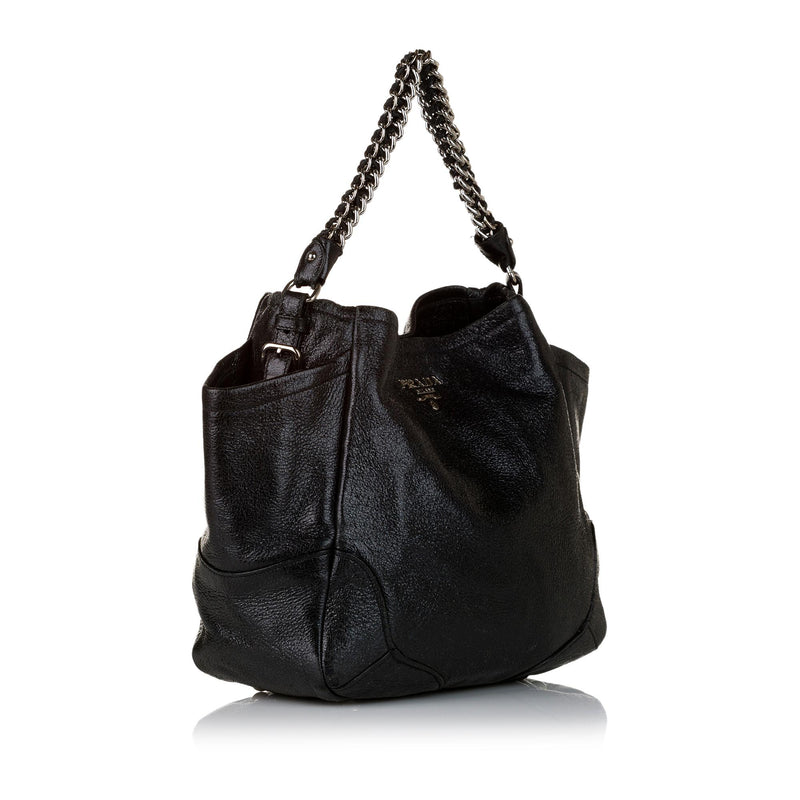 Prada Cervo Lux Tote Bag (SHG-31883)