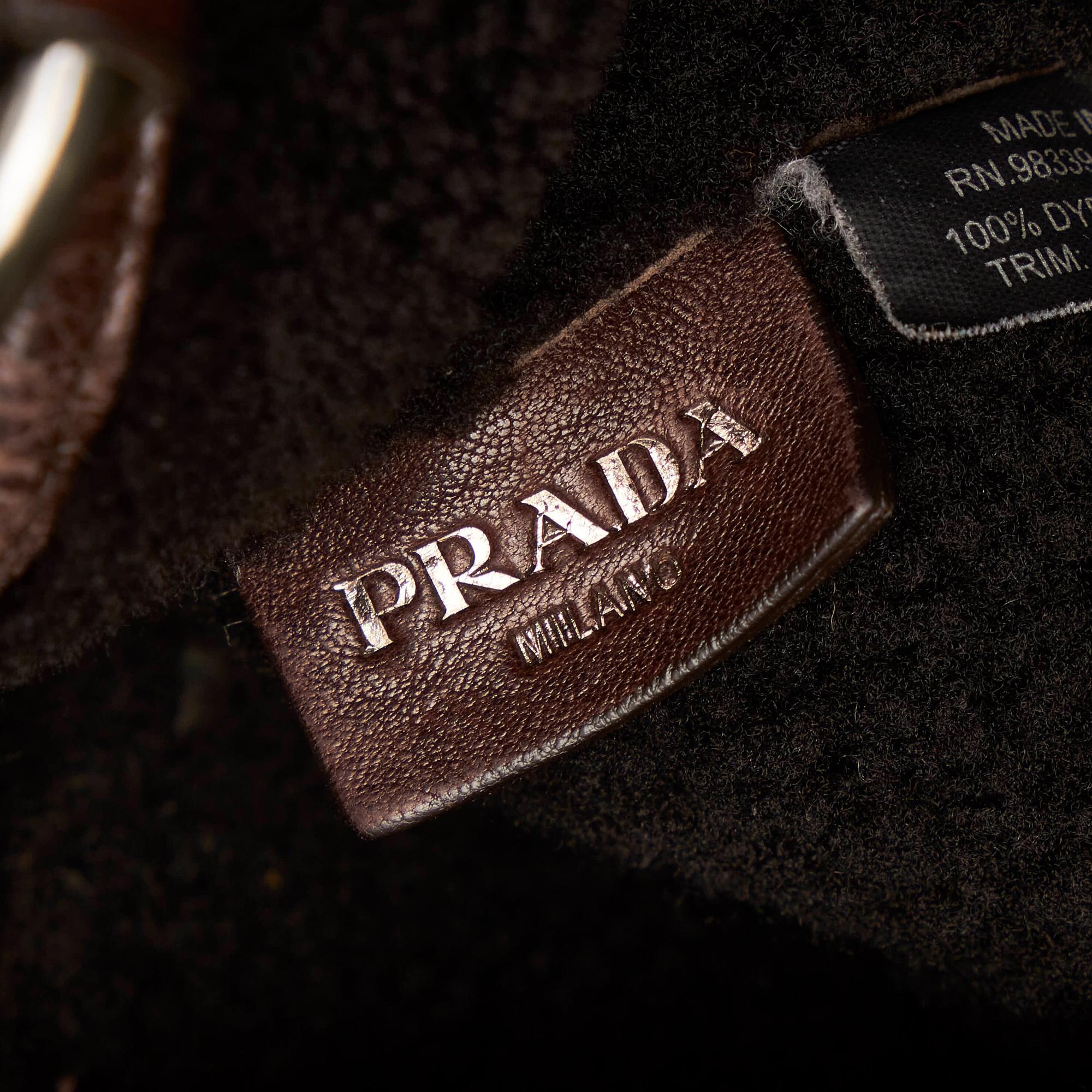 Prada Cervo Shine Tote Bag (SHG-29245)