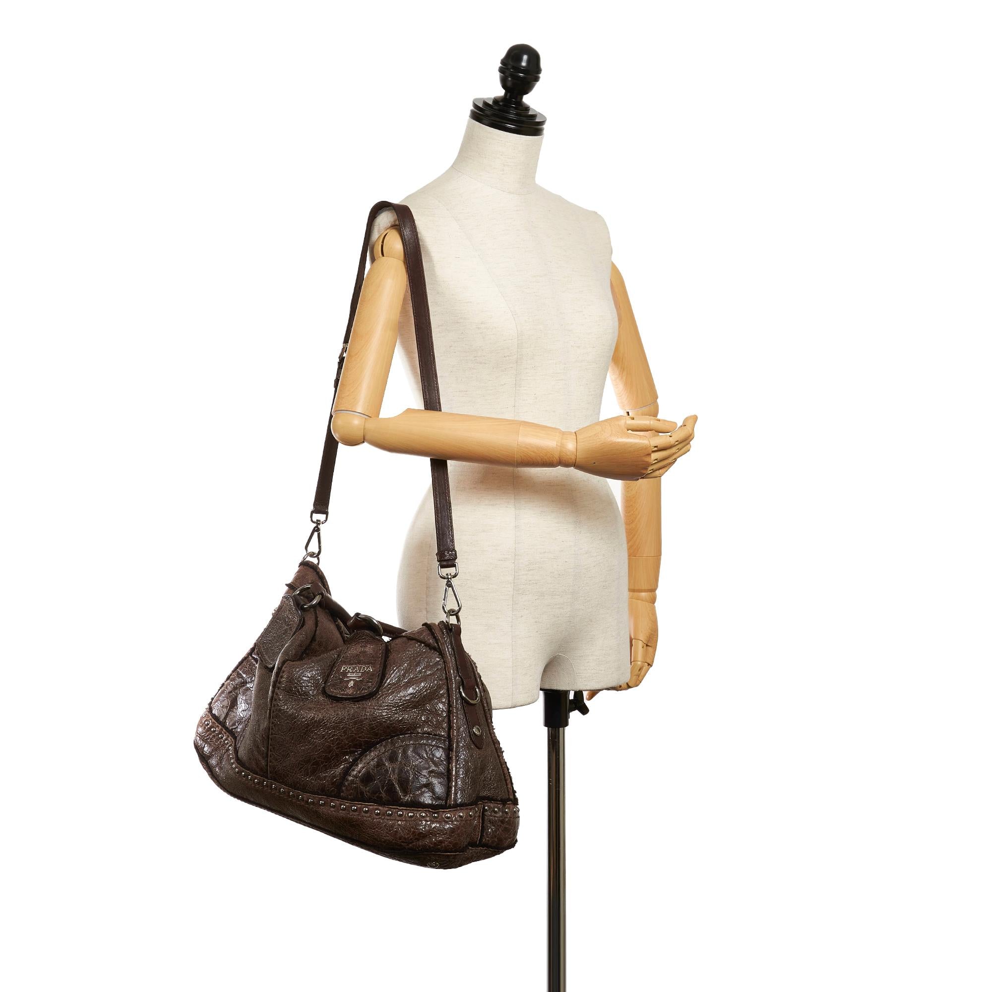 Prada Cervo Shine Tote Bag (SHG-29245)