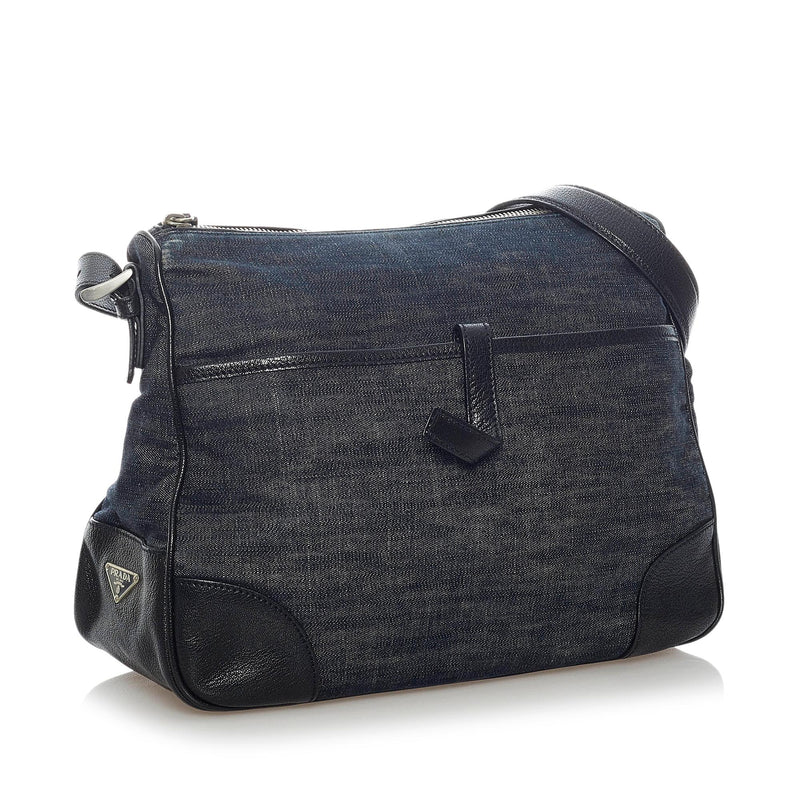 Prada Denim Crossbody Bag (SHG-37204)