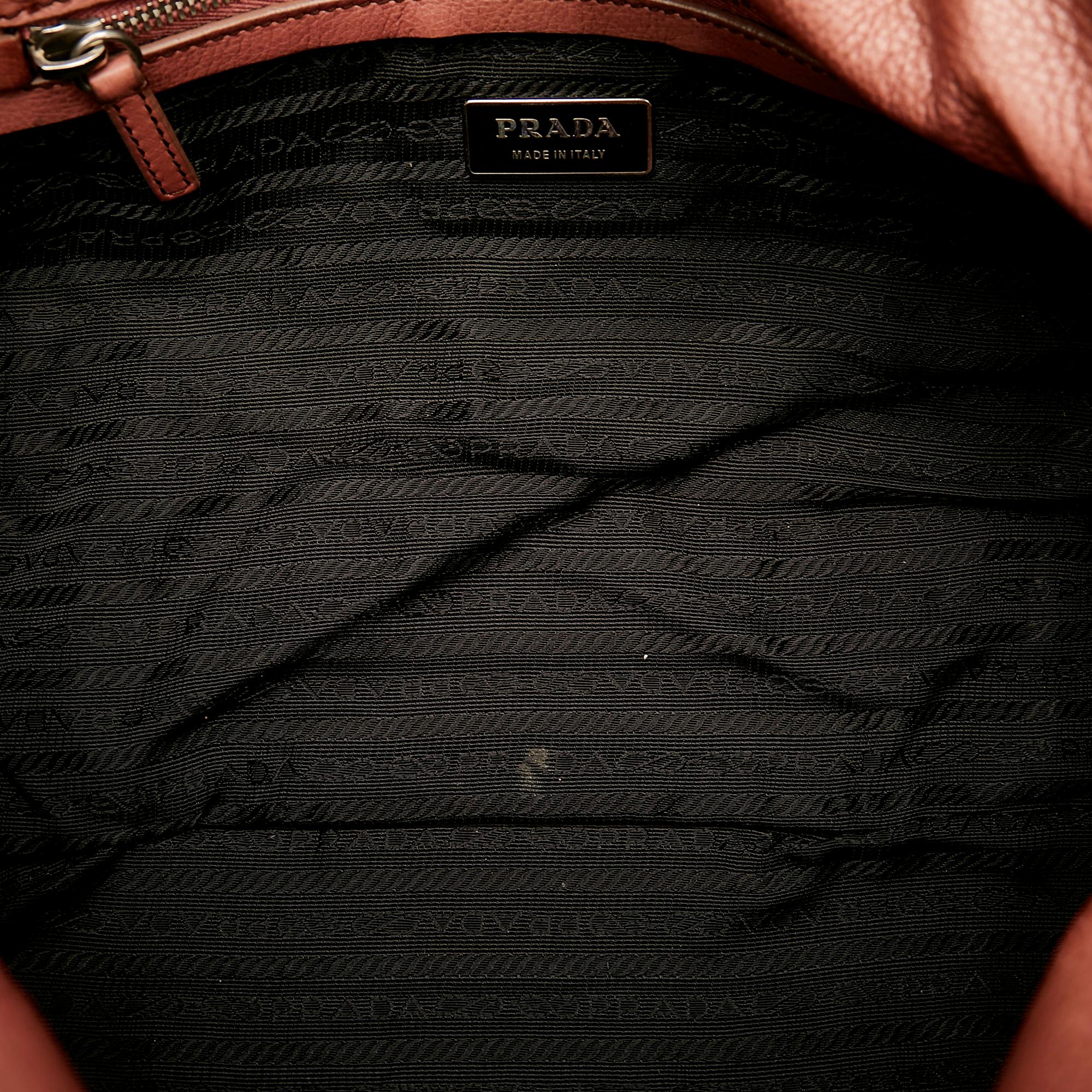 Prada Easy Leather Shoulder Bag (SHG-32778)