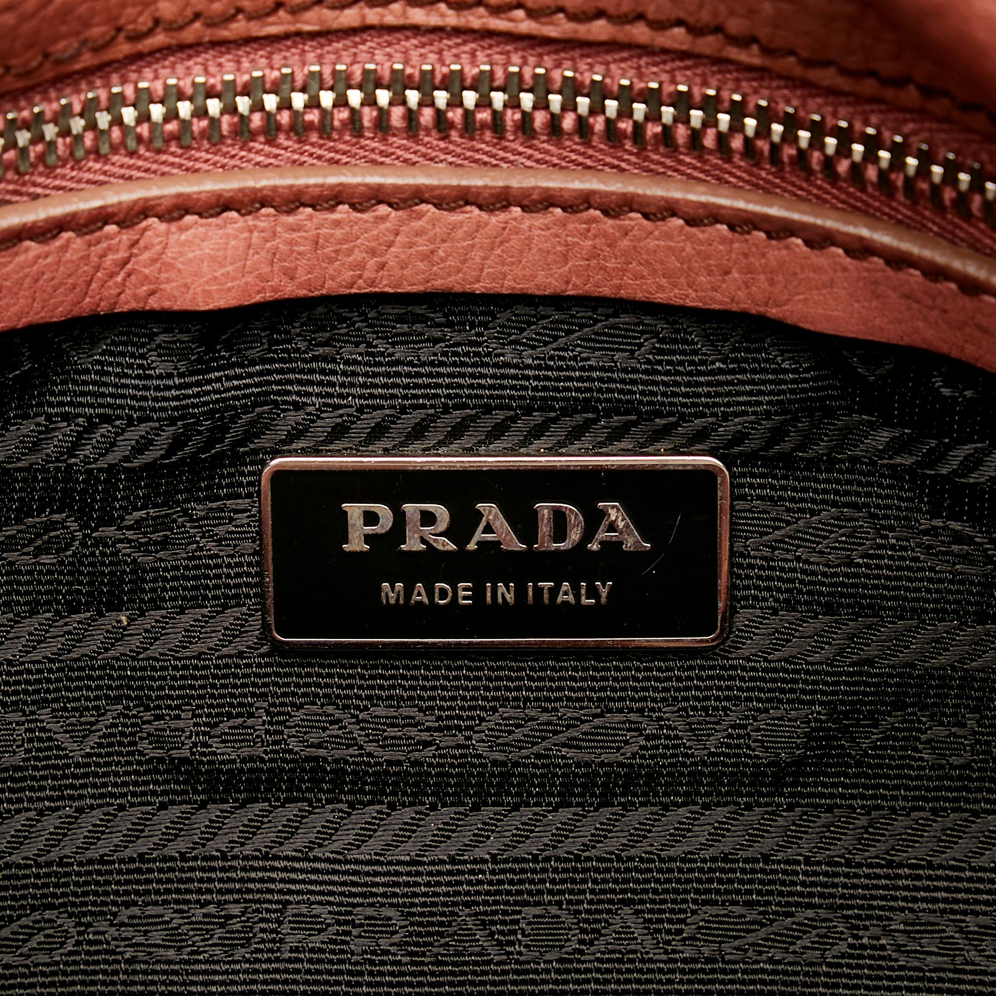 Prada Easy Leather Shoulder Bag (SHG-32778)