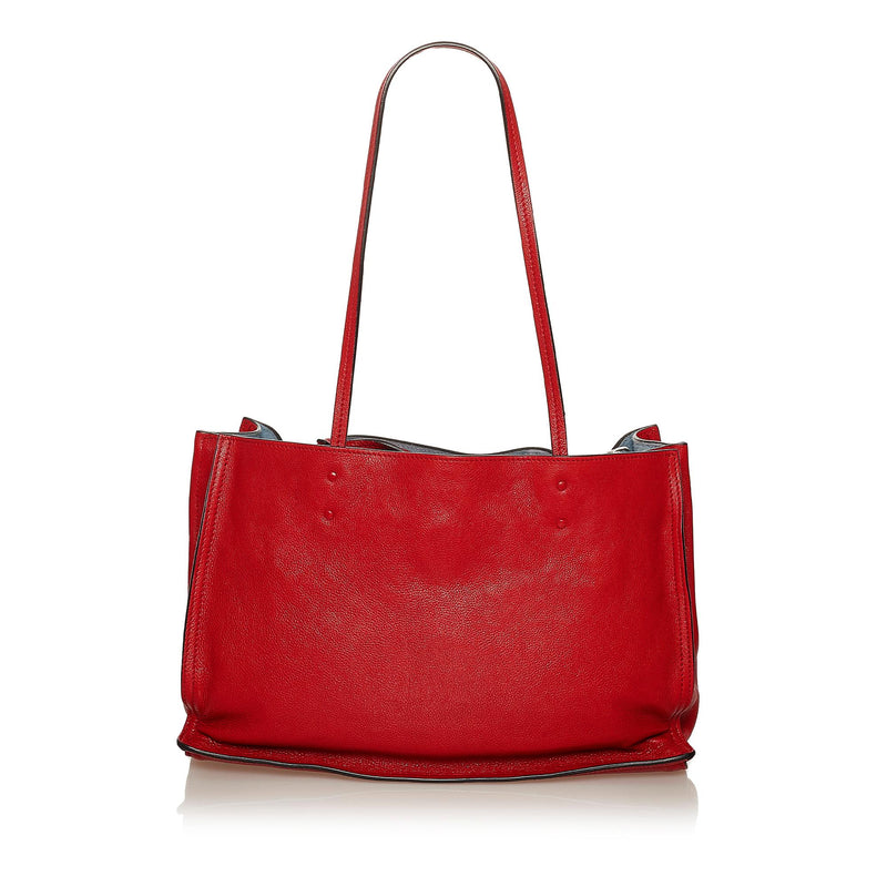 Prada Etiquette Leather Tote Bag (SHG-29029)