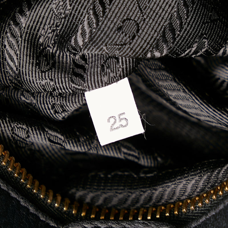 Prada Fiocco Bow Leather Satchel (SHG-27308)