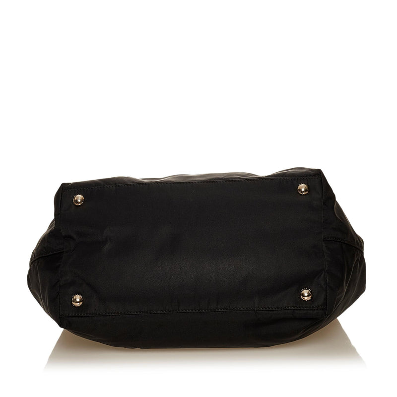 Prada Fiocco Bow Tessuto Handbag (SHG-29509)