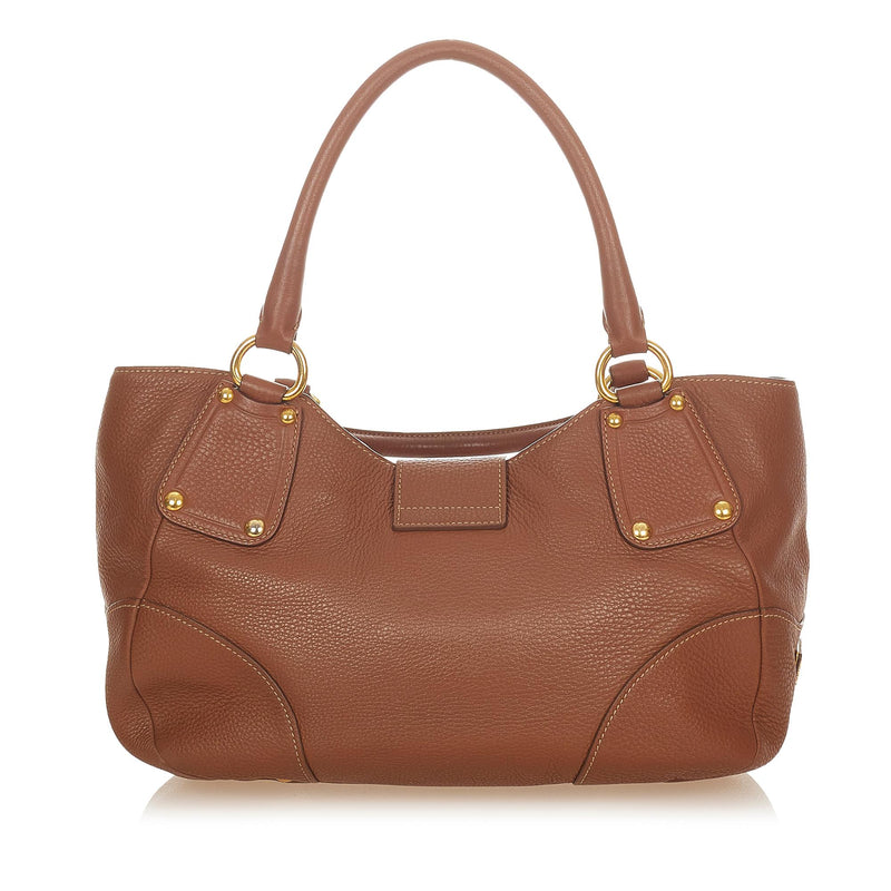 Prada Leather Handbag (SHG-25075)