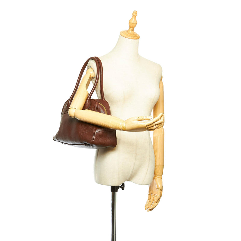Prada Leather Handbag (SHG-31665)