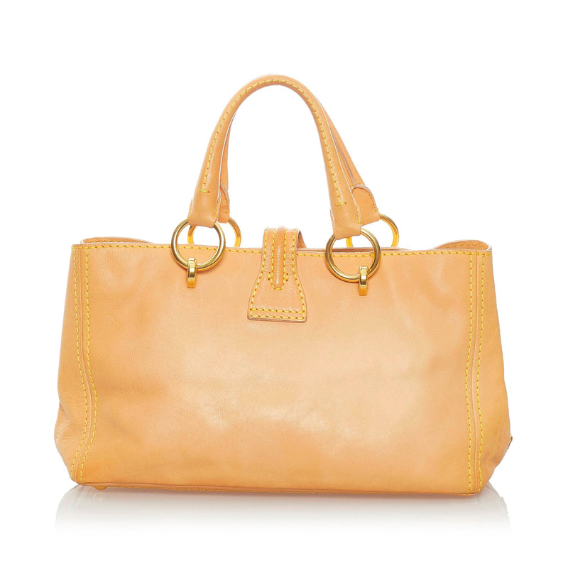 Prada Leather Handbag (SHG-32435)