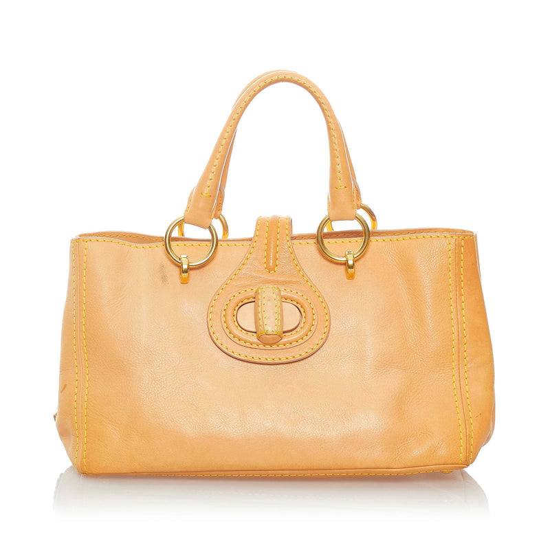 Prada Leather Handbag (SHG-32435)