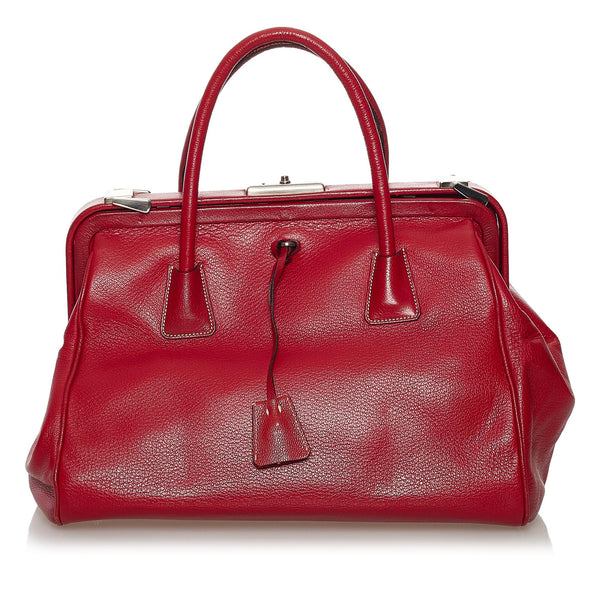 Prada Leather Handbag (SHG-33210)