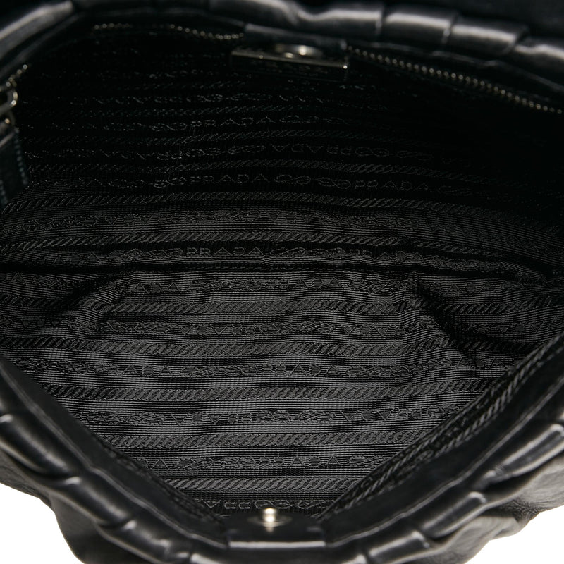 Prada Leather Handbag (SHG-nn7VSS)