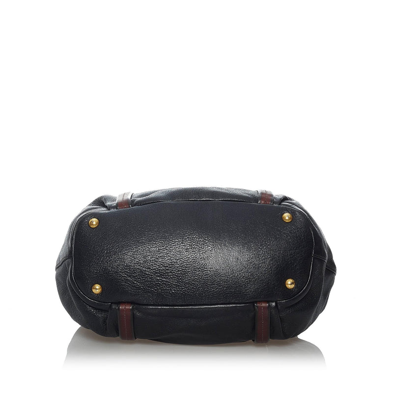 Prada Leather Satchel (SHG-29446)