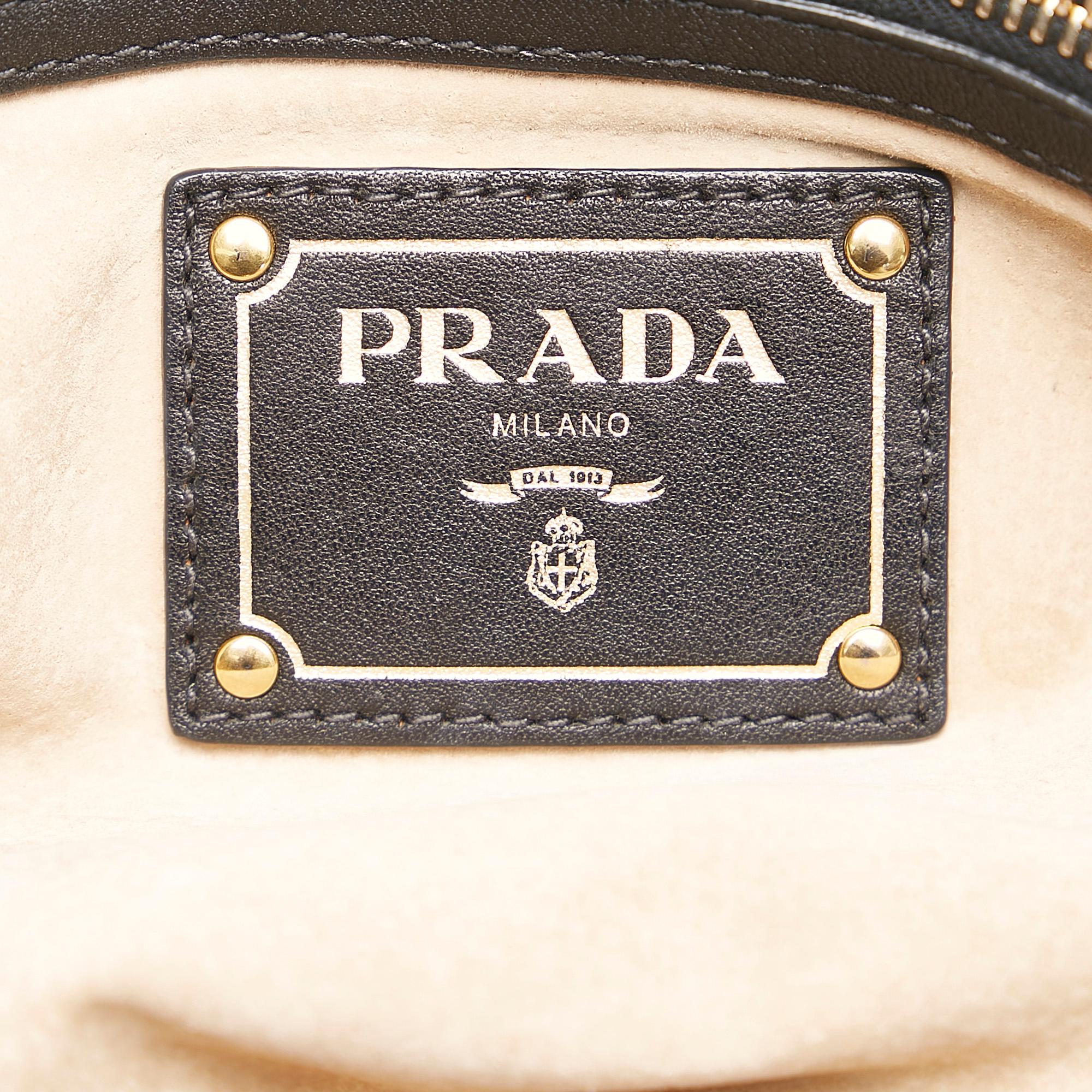 Prada Leather Satchel (SHG-35719)