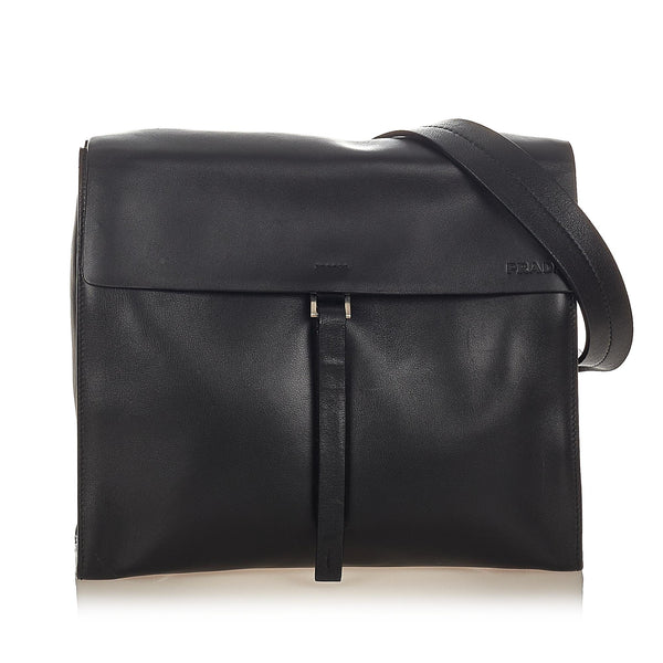 Prada Leather Shoulder Bag (SHG-26479)
