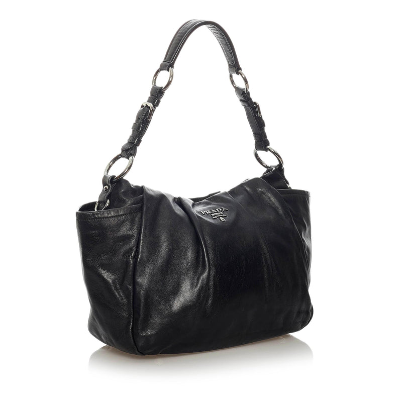 Prada Leather Shoulder Bag (SHG-29144)