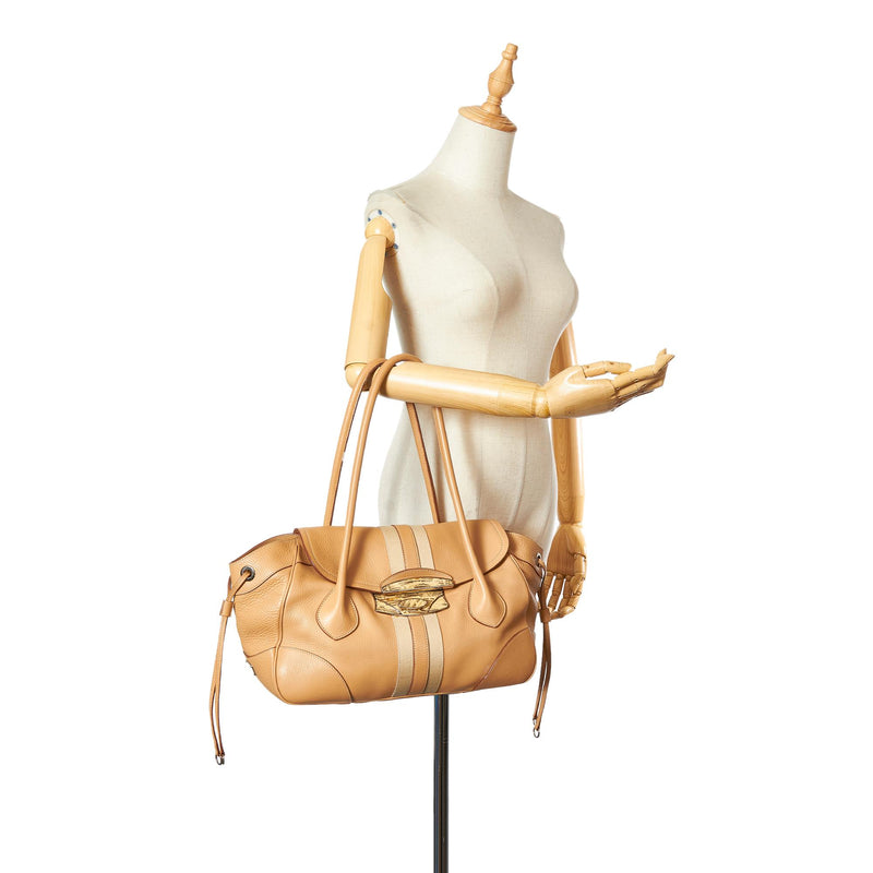 Prada Leather Shoulder Bag (SHG-31927)