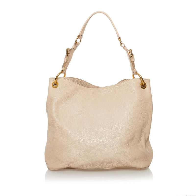 Prada Leather Shoulder Bag (SHG-32805)