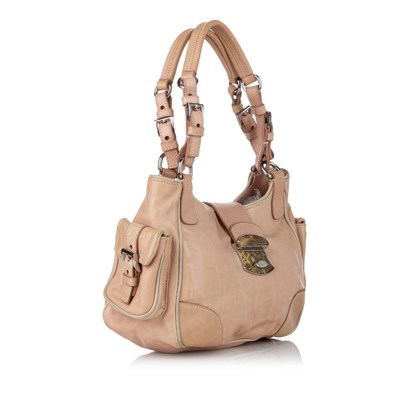 Prada Leather Shoulder Bag (SHG-33779)