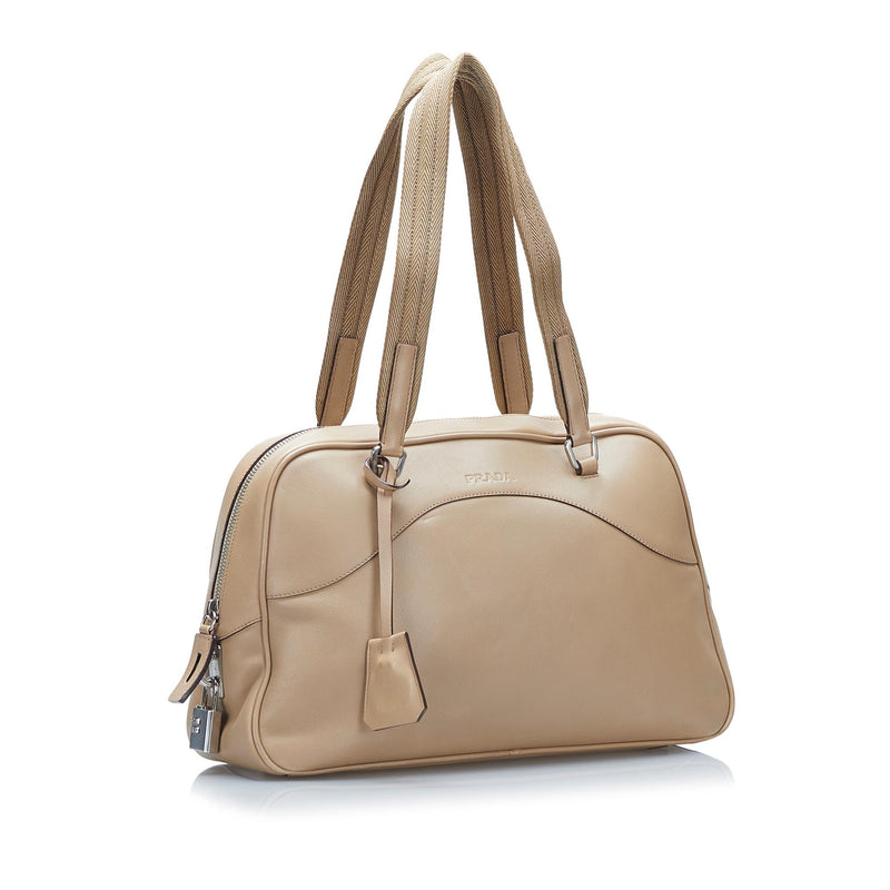 Prada Leather Shoulder Bag (SHG-37928)