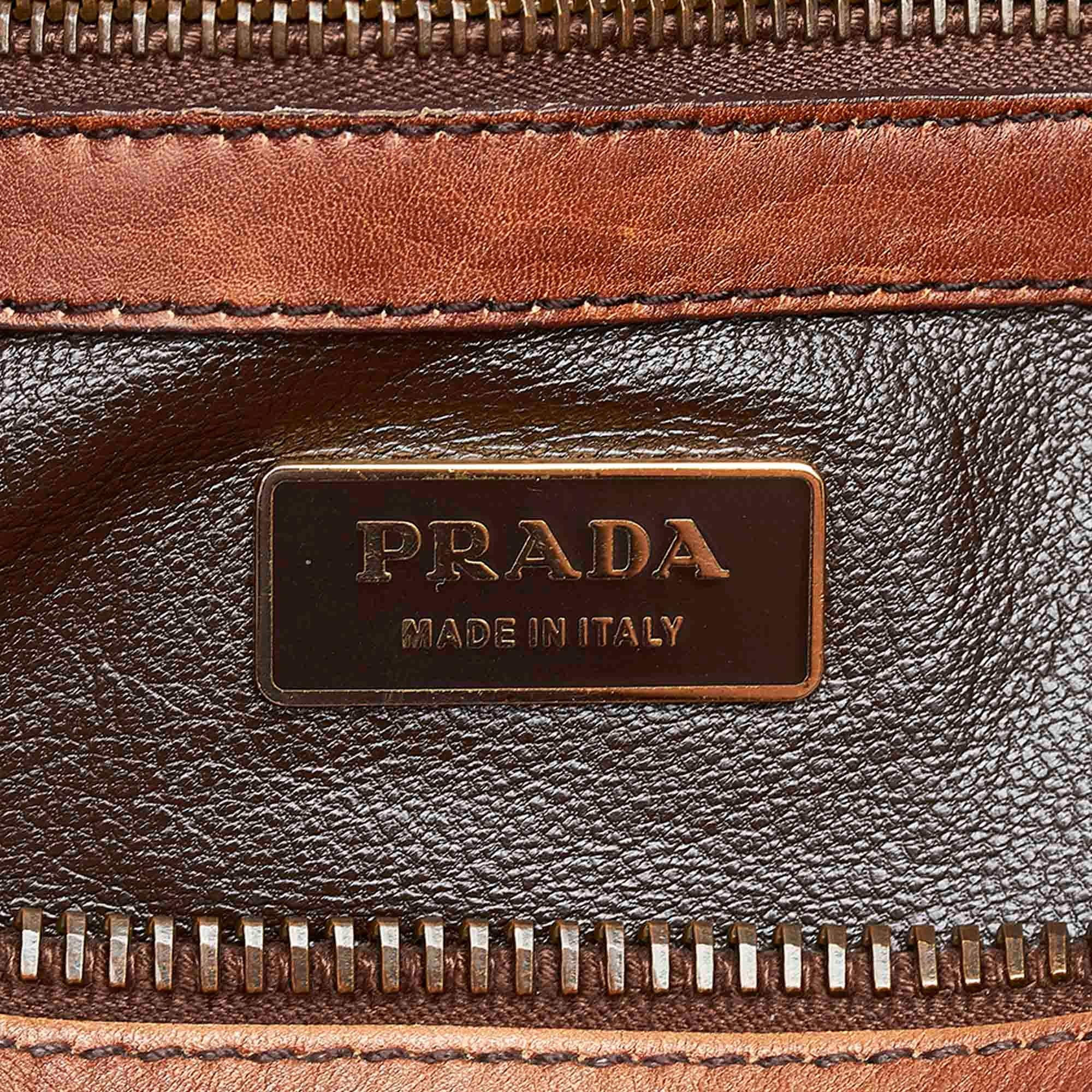 Prada Leather Shoulder bag (SHG-31667)