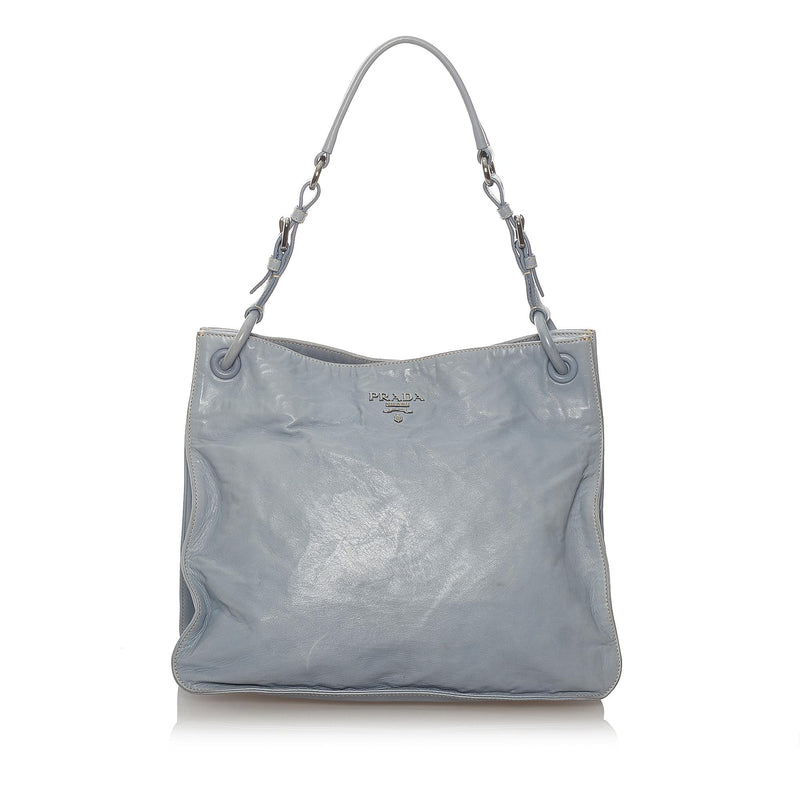 Prada Leather Tote Bag (SHG-27632)
