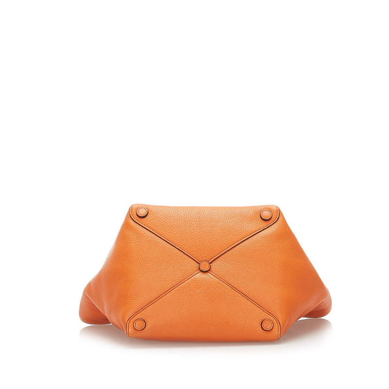 Prada Leather Tote Bag (SHG-32355)