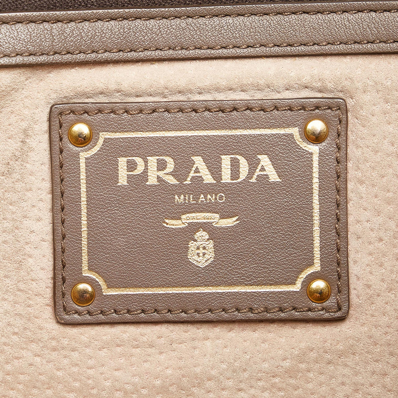 Prada Leather Tote Bag (SHG-33663)