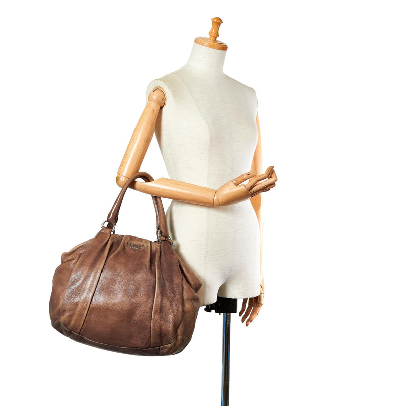 Prada Leather Tote Bag (SHG-33866)