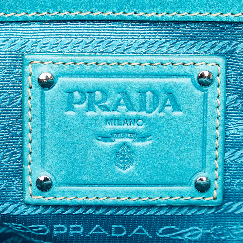 Prada Leather Tote Bag (SHG-36109)