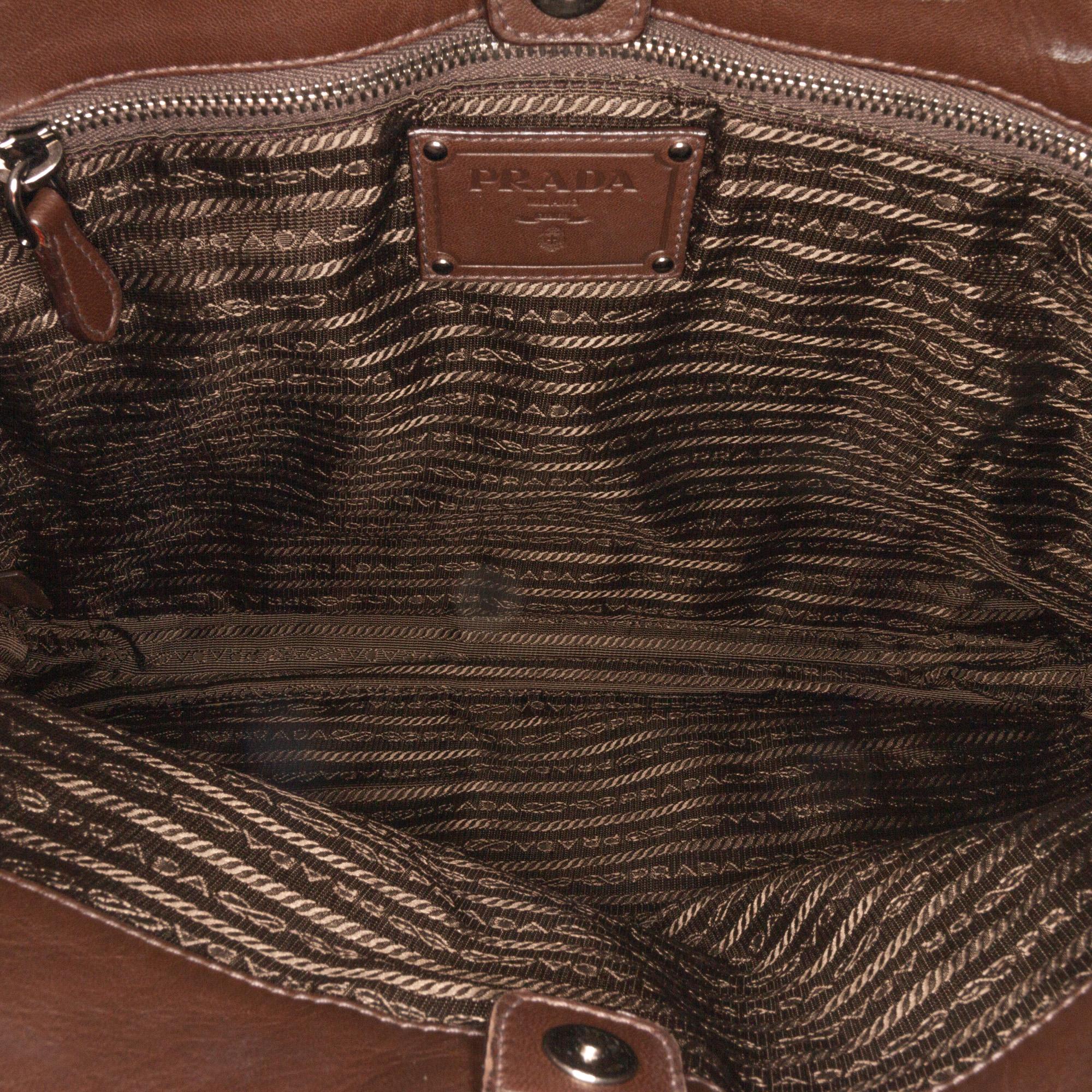 Prada Nappa Fringe Satchel (SHG-cqu8wr)