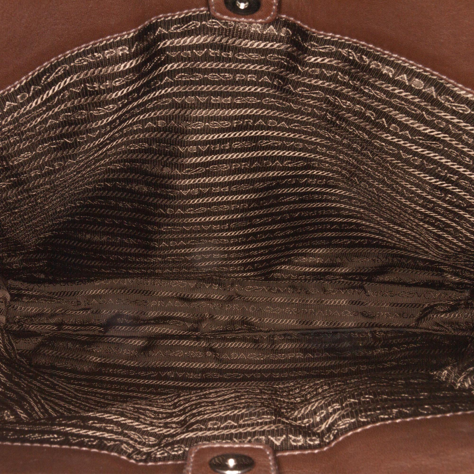Prada Nappa Fringe Satchel (SHG-cqu8wr)